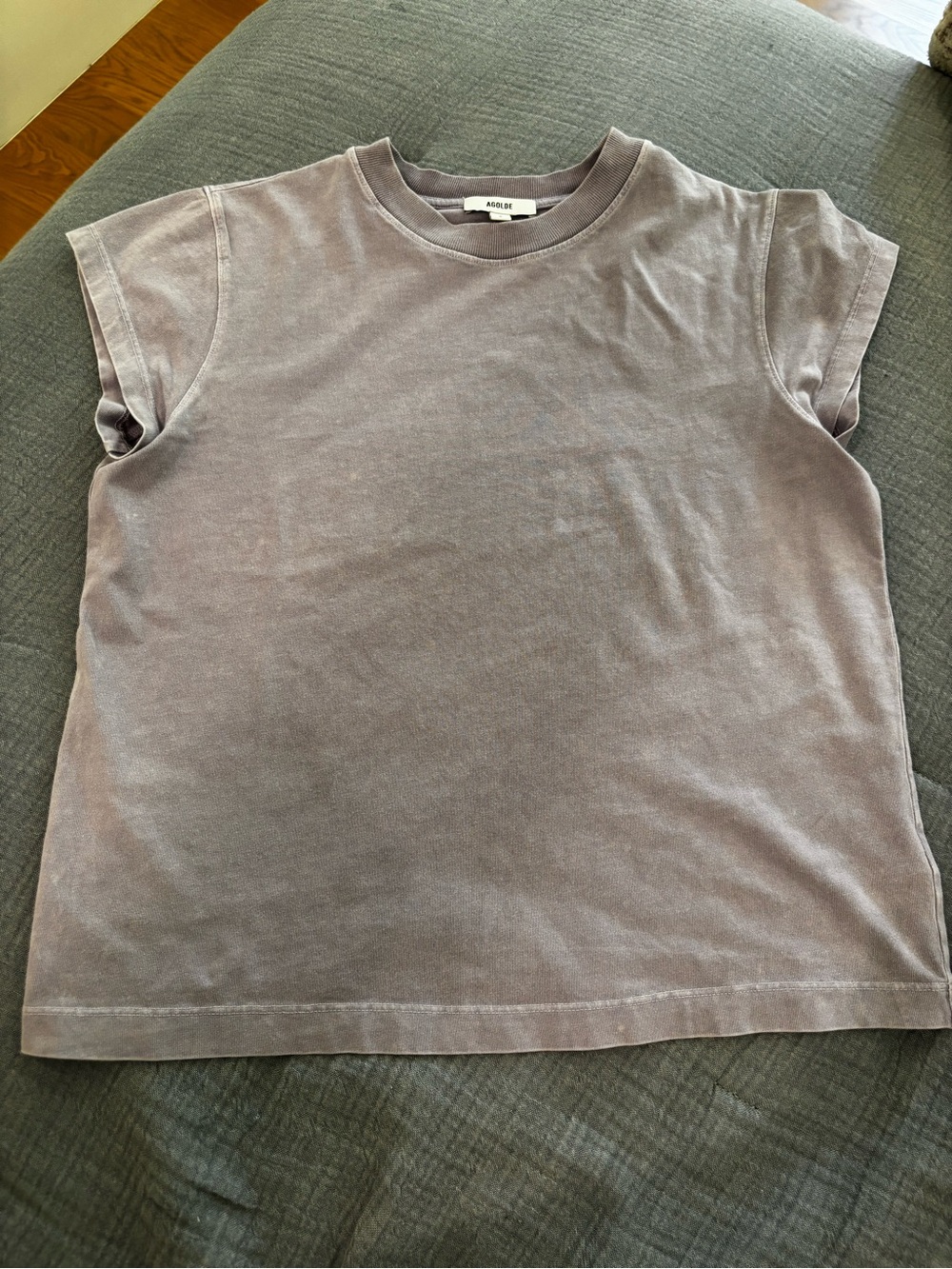 Agolde Bryce cap sleeve tee